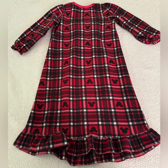 Holiday DISNEY & Friends girls micro fleece sleeping gown Micky Mouse designs - Picture 6 of 8